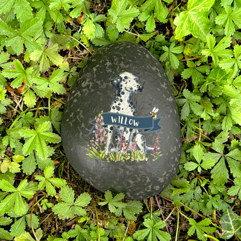 Dalmatian Banner Pebble